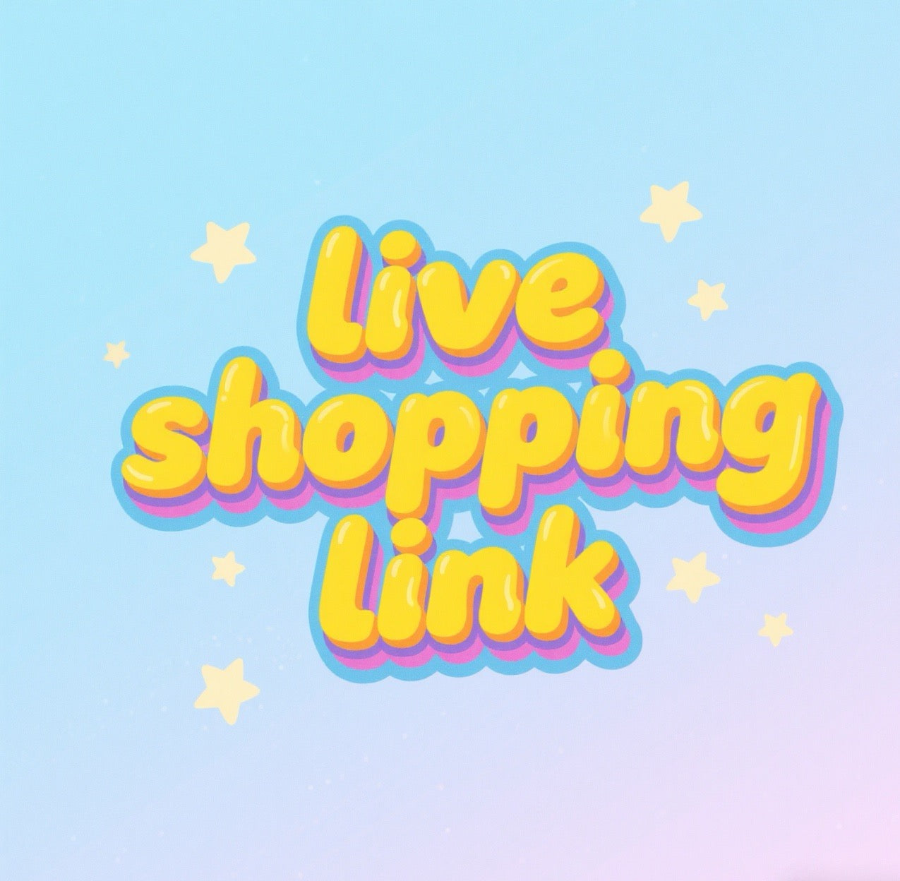 Live shopping link